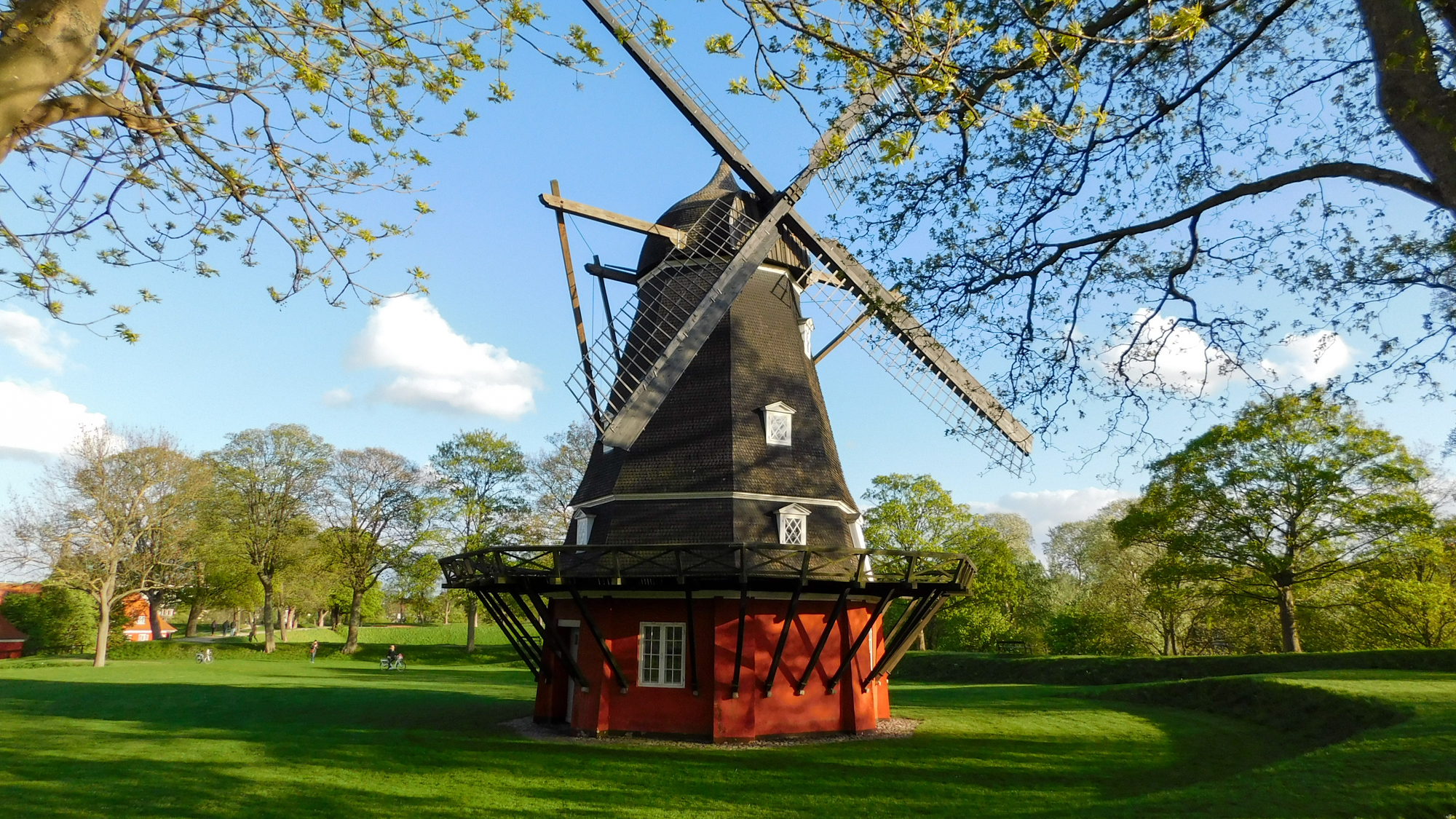 Veterný mlyn v Kastellete - Kastelsmøllen