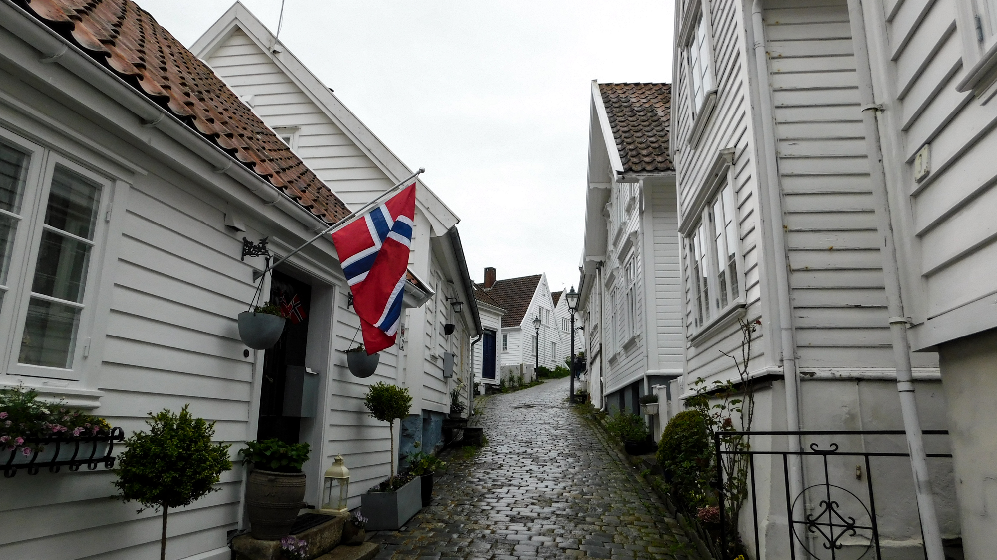 Uličky Starého Stavangeru