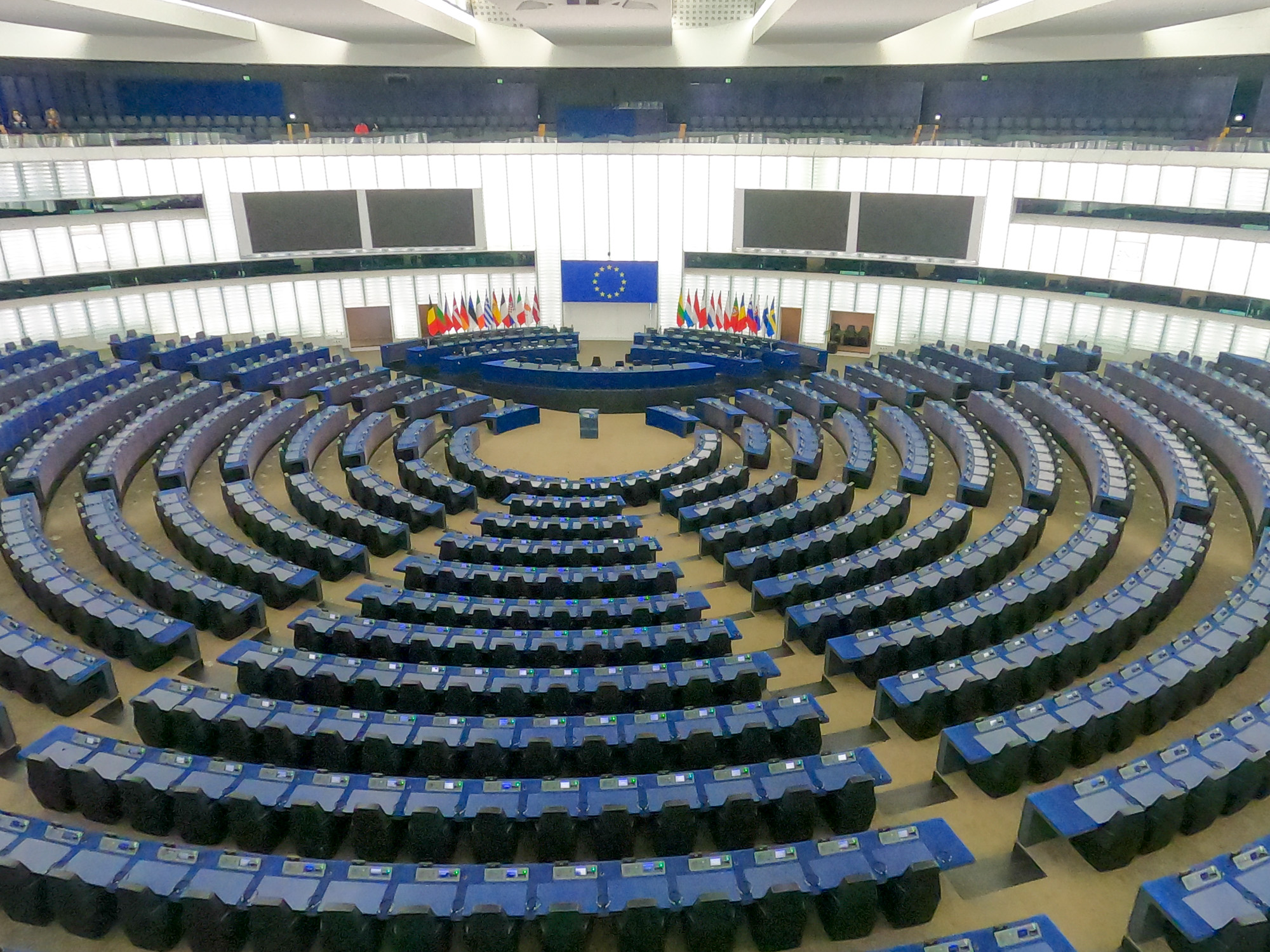Európsky parlament, rokovacia sála
