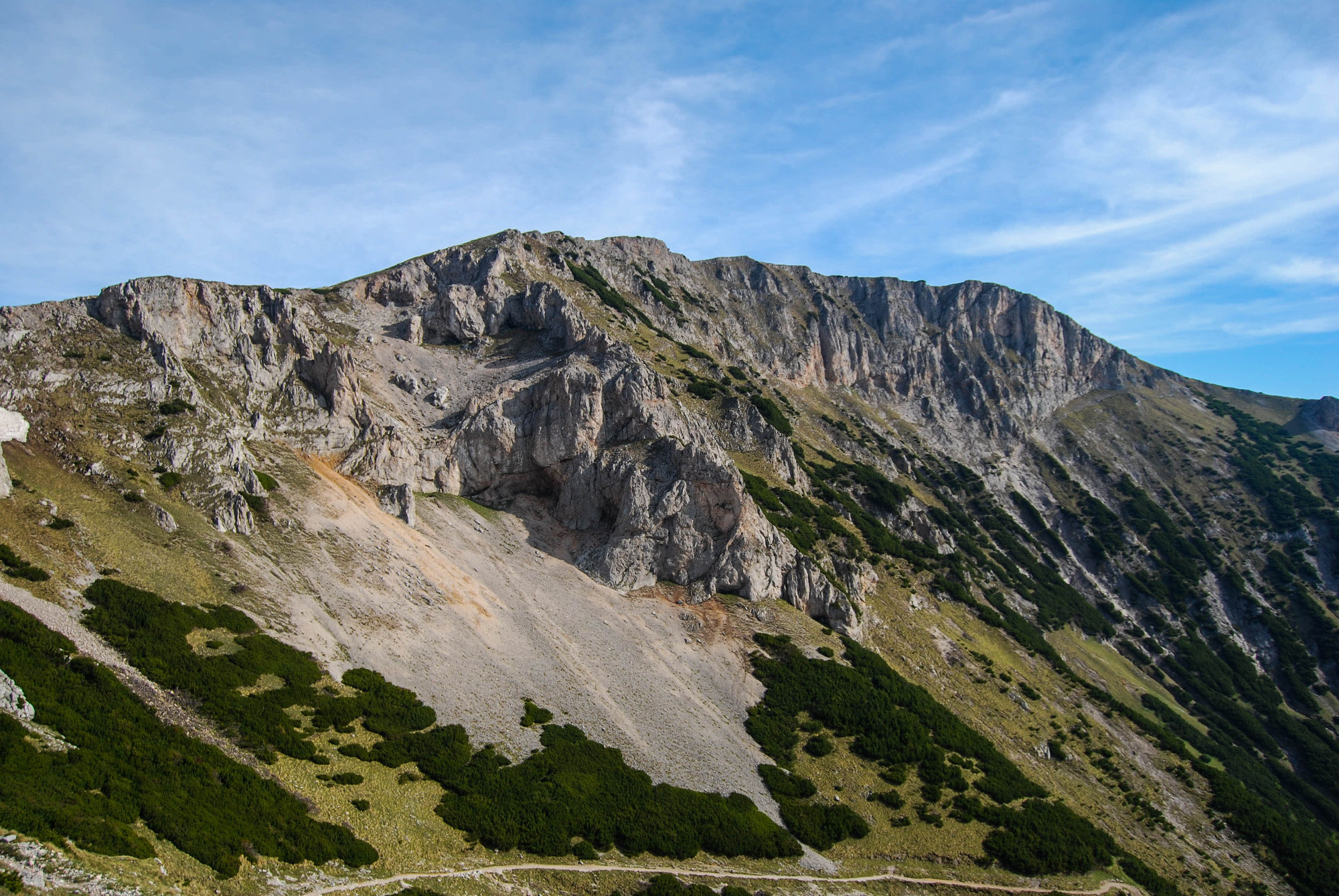 Južná stena Predigtstuhl (1902 m)