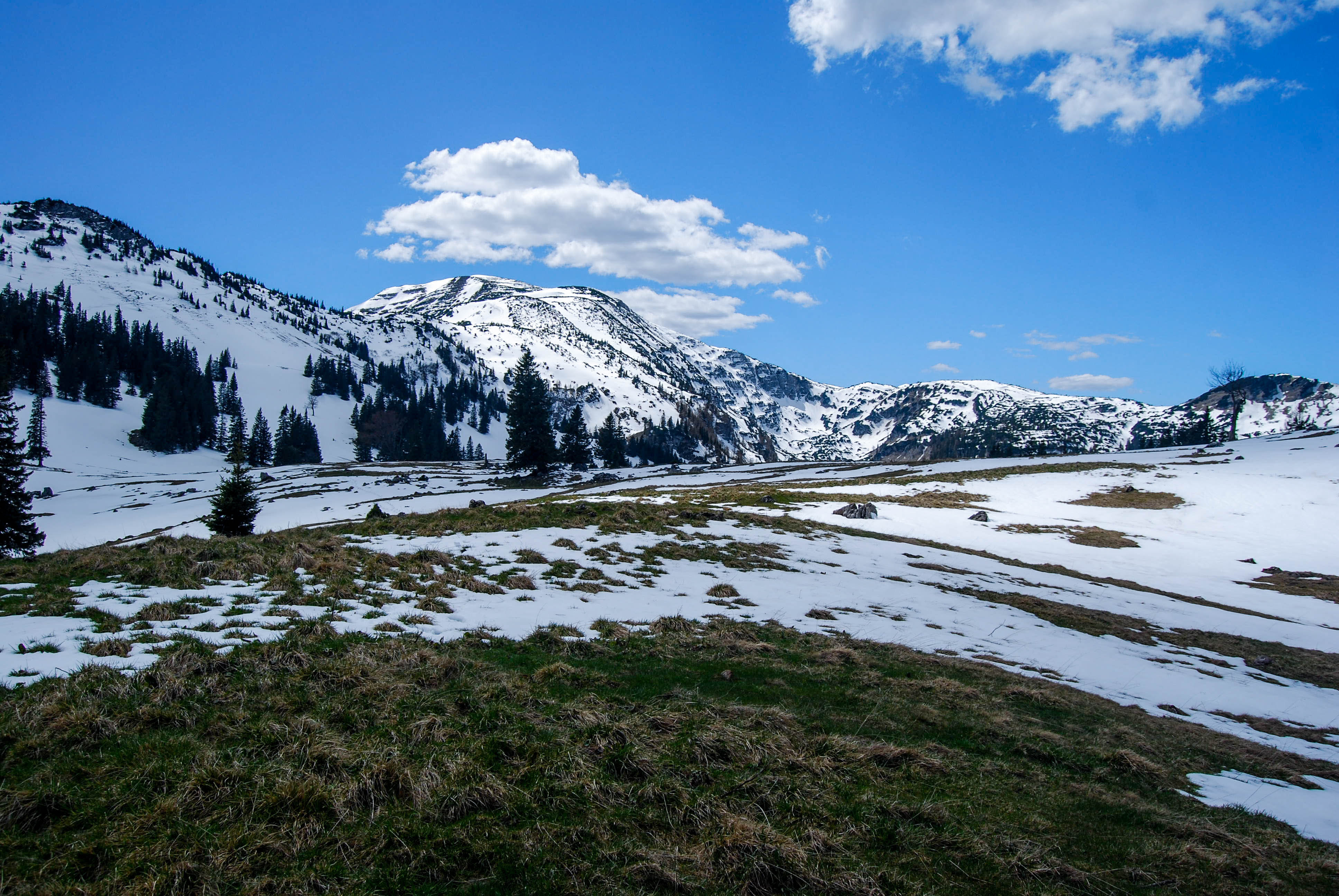 Časť masívu Dürrenstein (1878 m.n.m.)