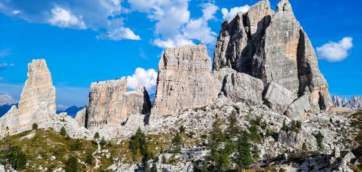 Cinque Torri, Taliansko