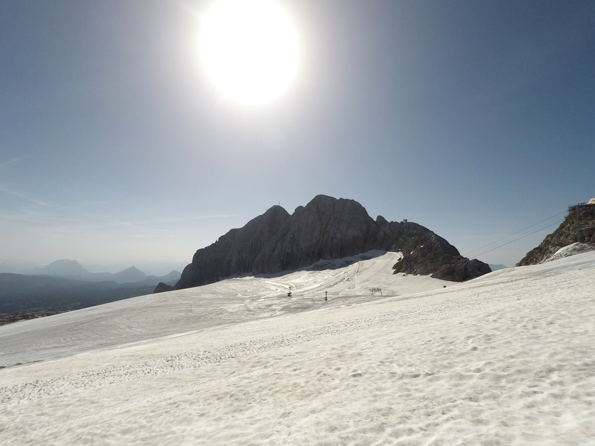 Pohľad na vrch Koppenkarstein (2863 m)