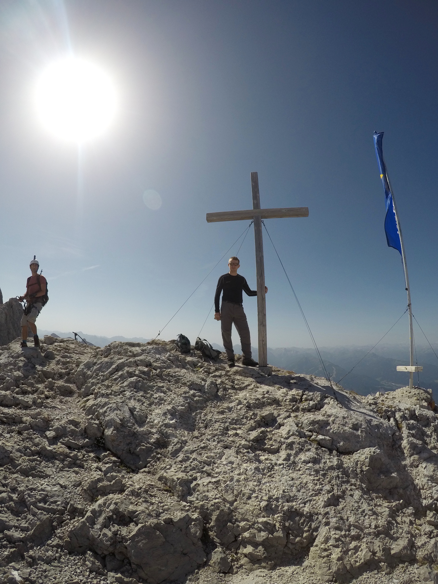 Menší vrch Dachsteinwarte (2741 m)