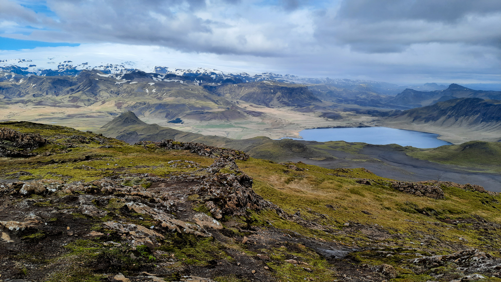 Jazero Heiðarvatn.