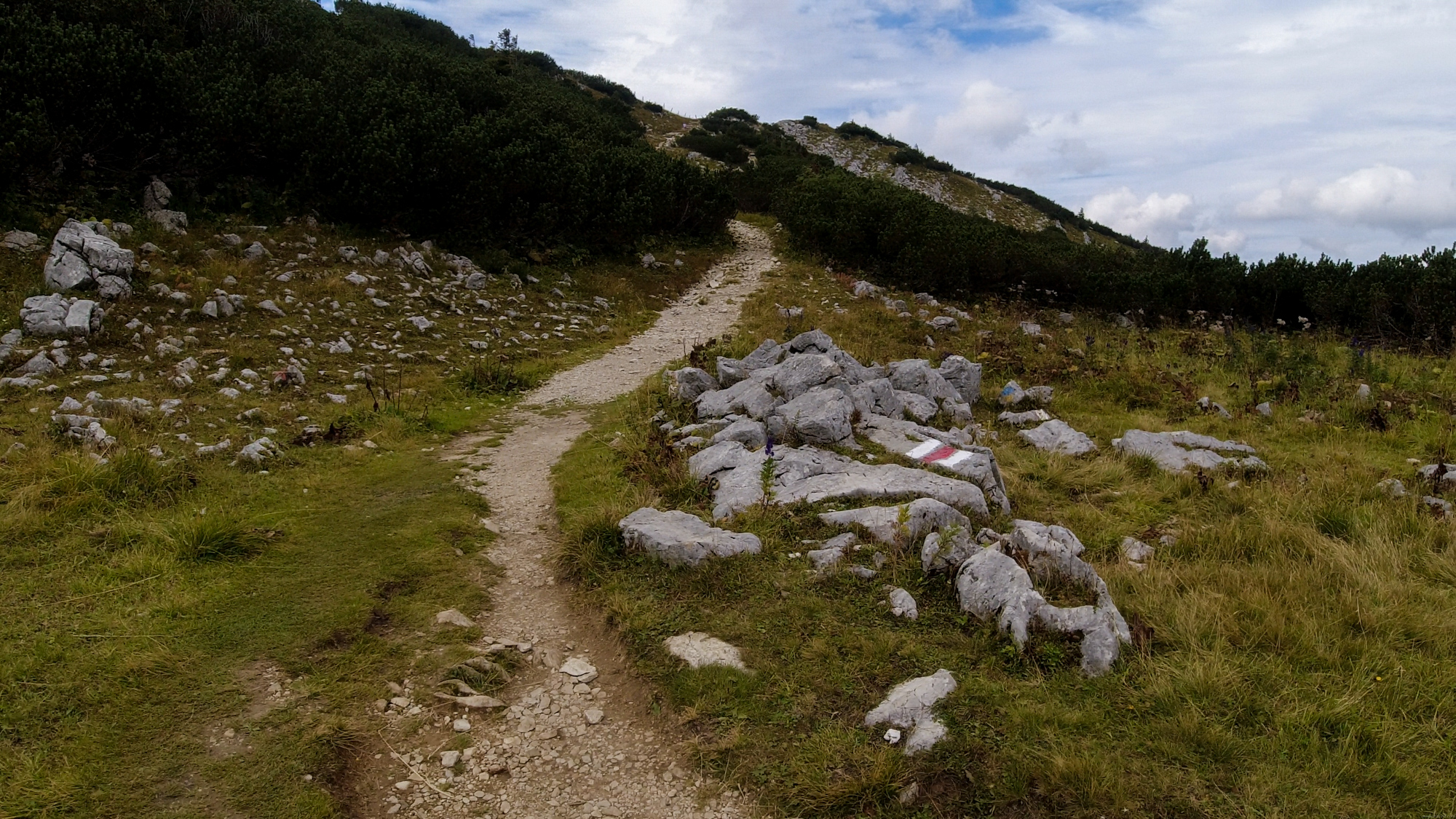 Cesta na vrch Hochkar.