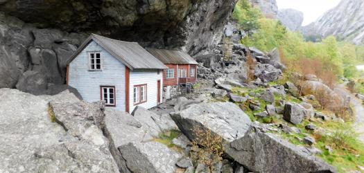 Helleren, Jøssingfjord, Nórsko