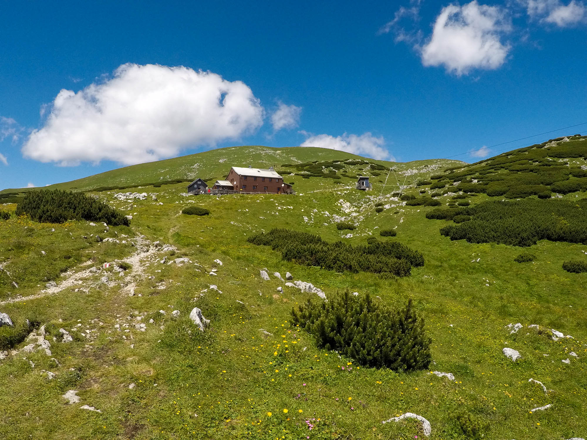 Horská chata Graf Meran Haus pod Hohe Veitsch