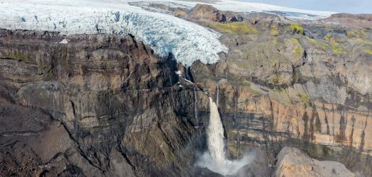 Huldujökull, Island