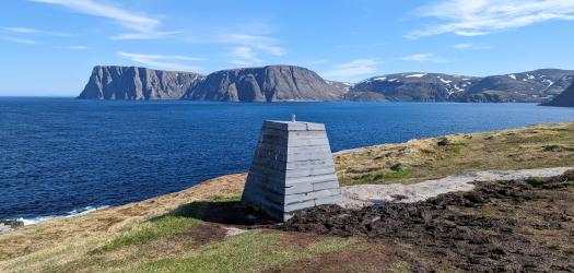 Knivskjellodden, Nórsko