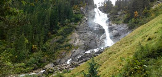 Krimmelské vodopády, Rakúsko