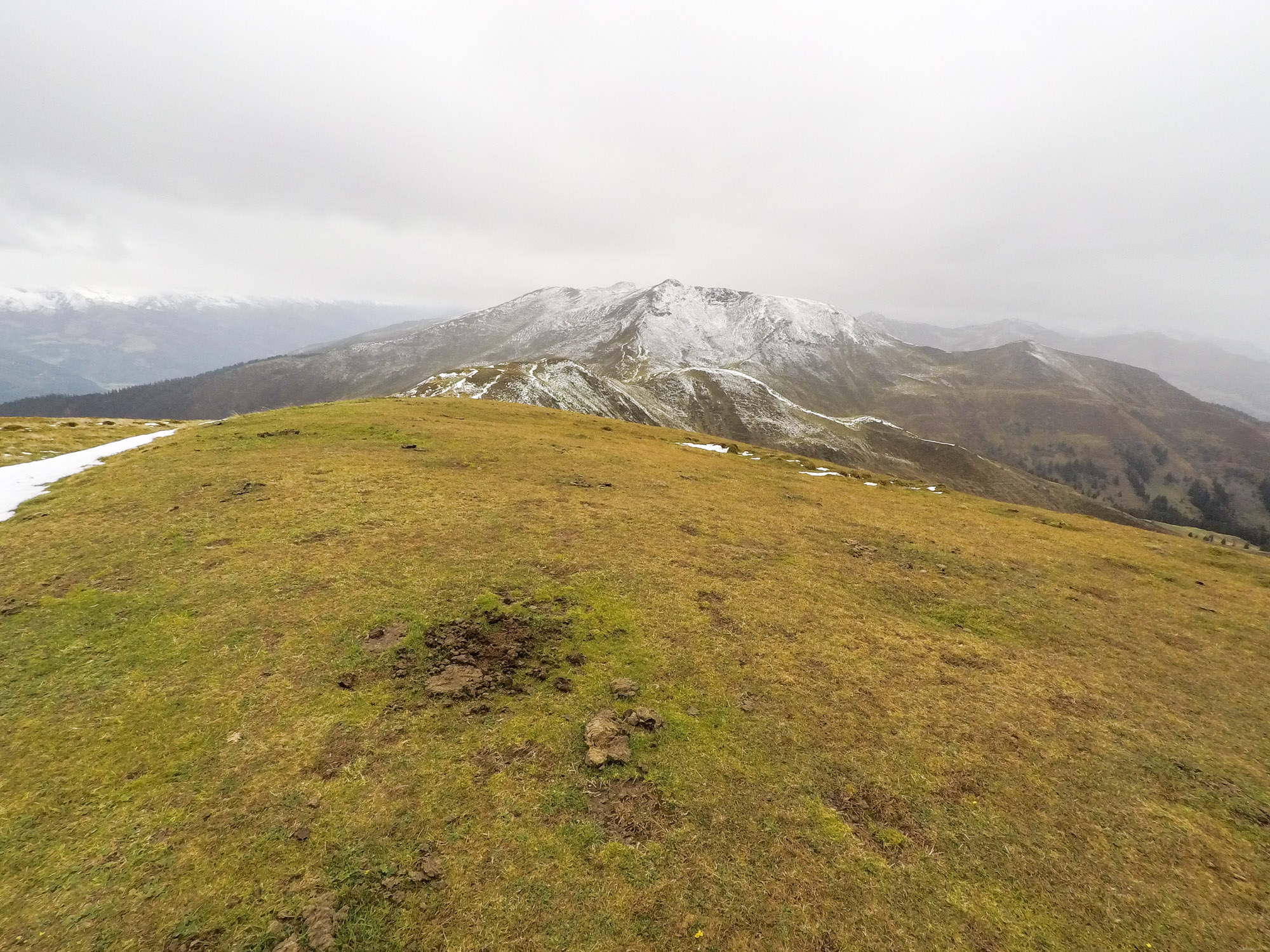 Kitzbühelské Alpy, smer Oberer a Niederer Gernkogel, Zirmkogel.