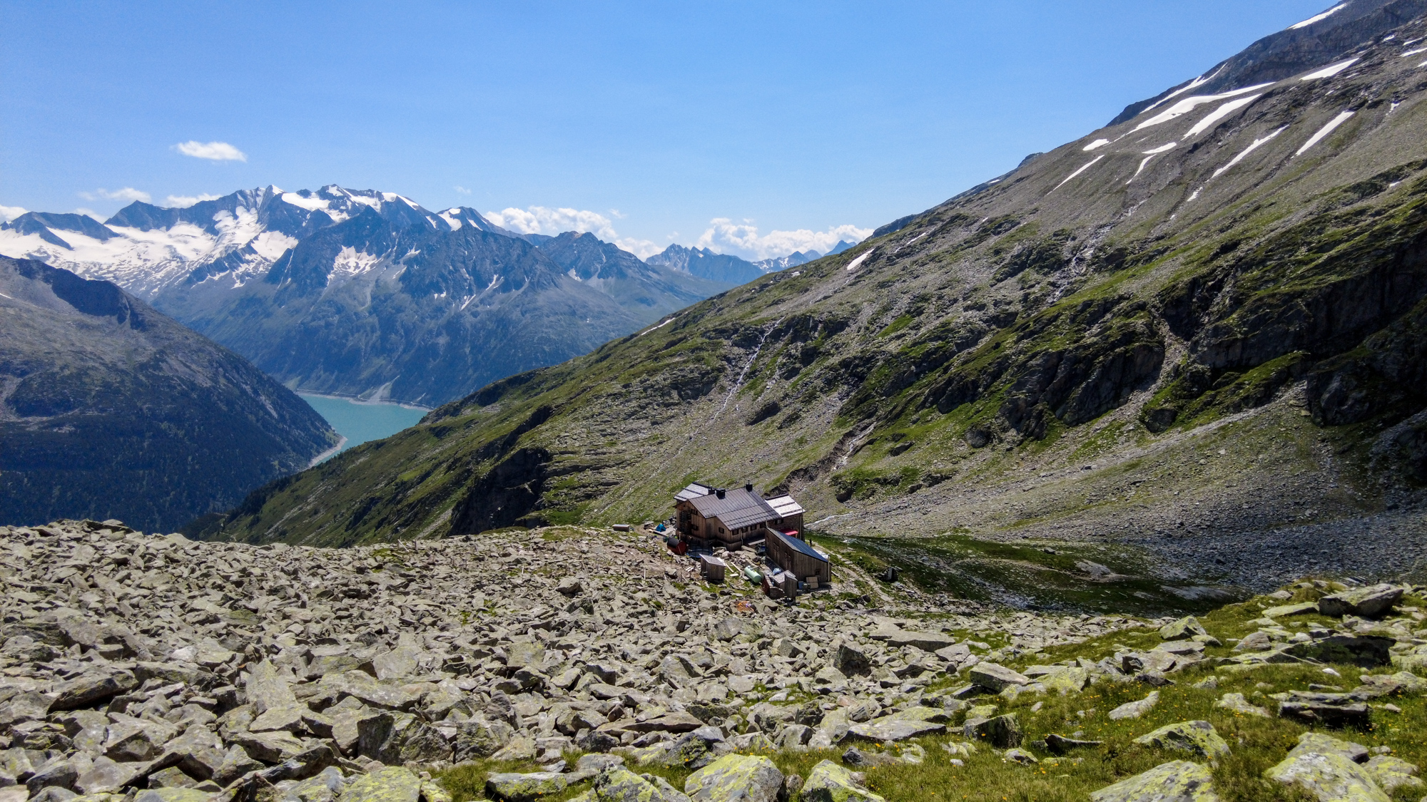 Friesenberghaus, Schlegeis, Hochfeiler