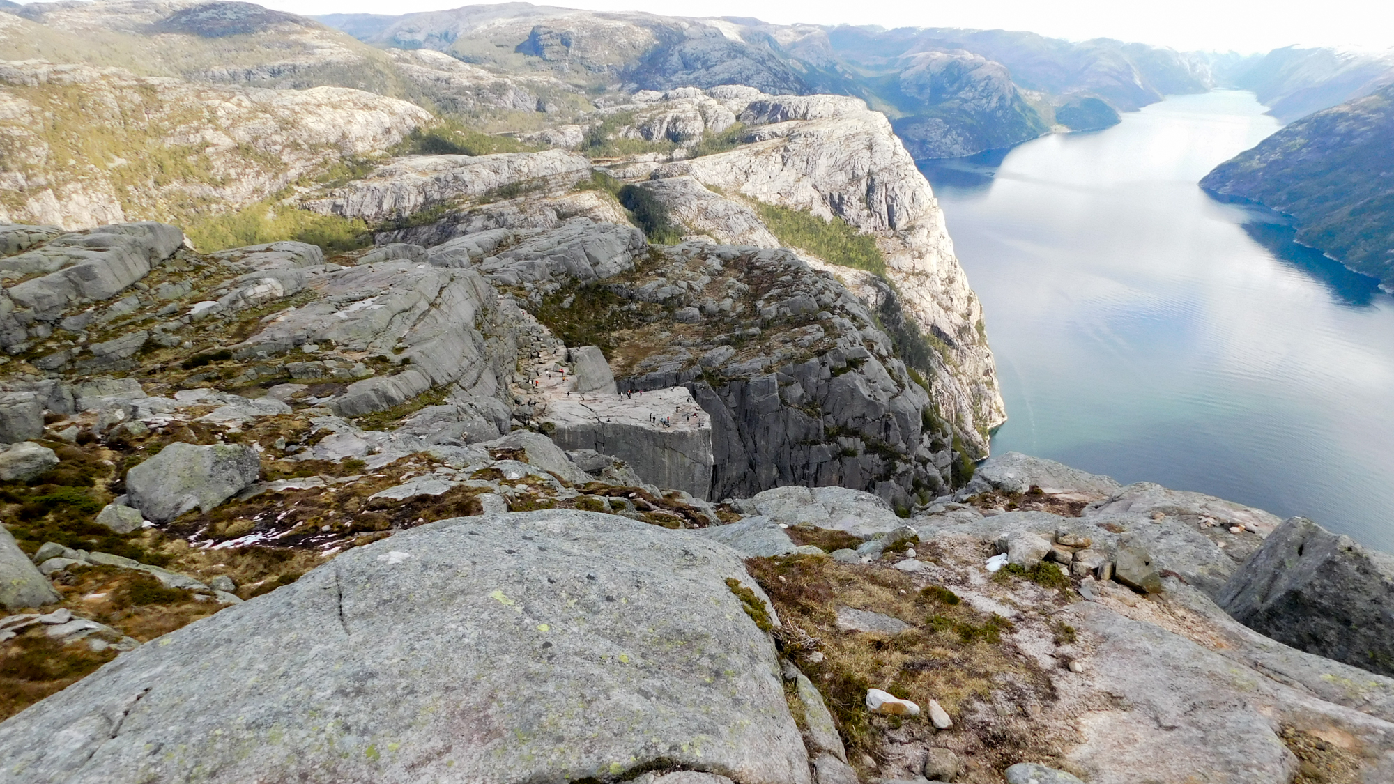 Preikestolen cestou na Neverdalsfjell