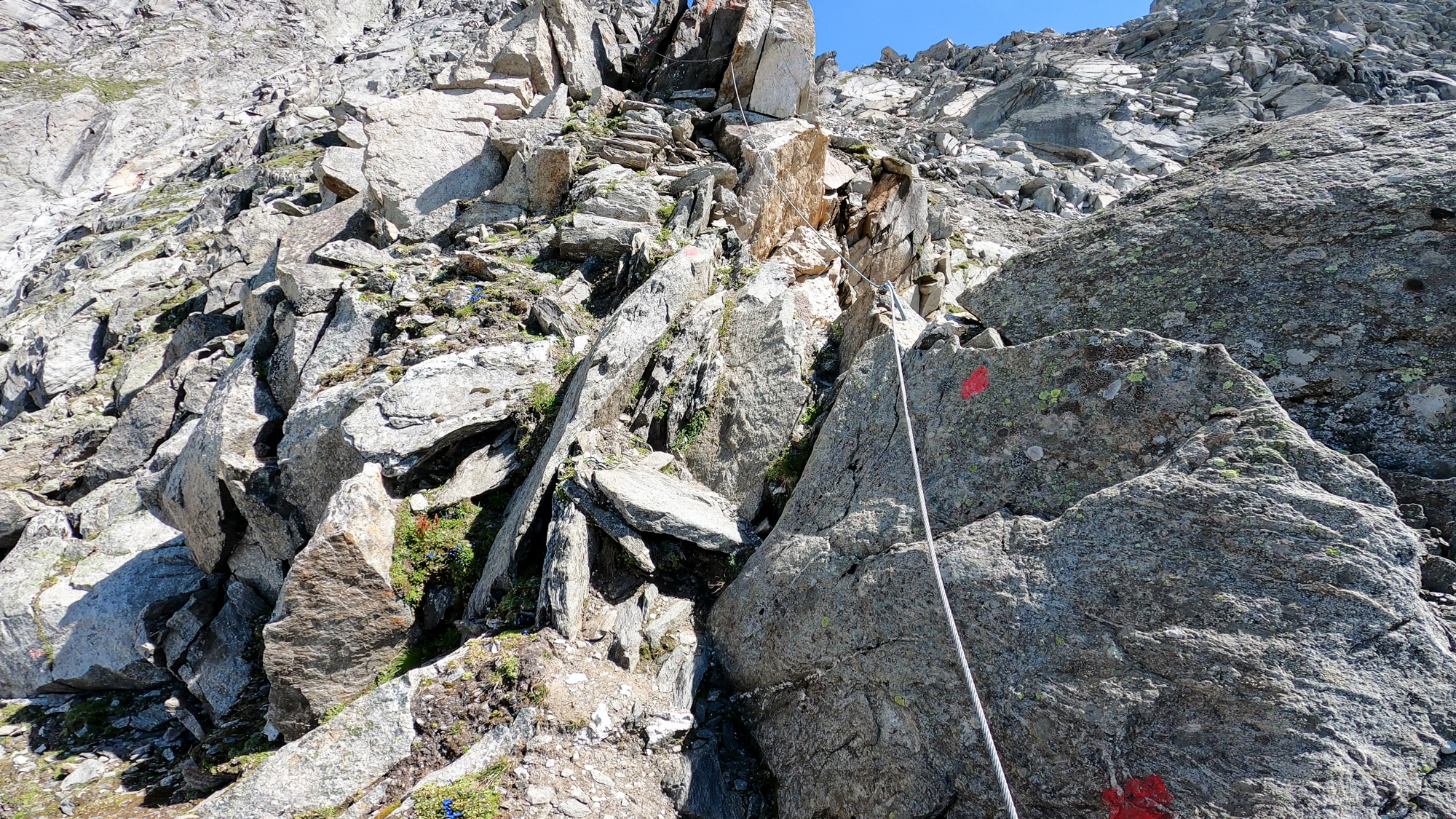 Ferrata nie je ťažká, dá sa zvládnuť aj bez istenia.