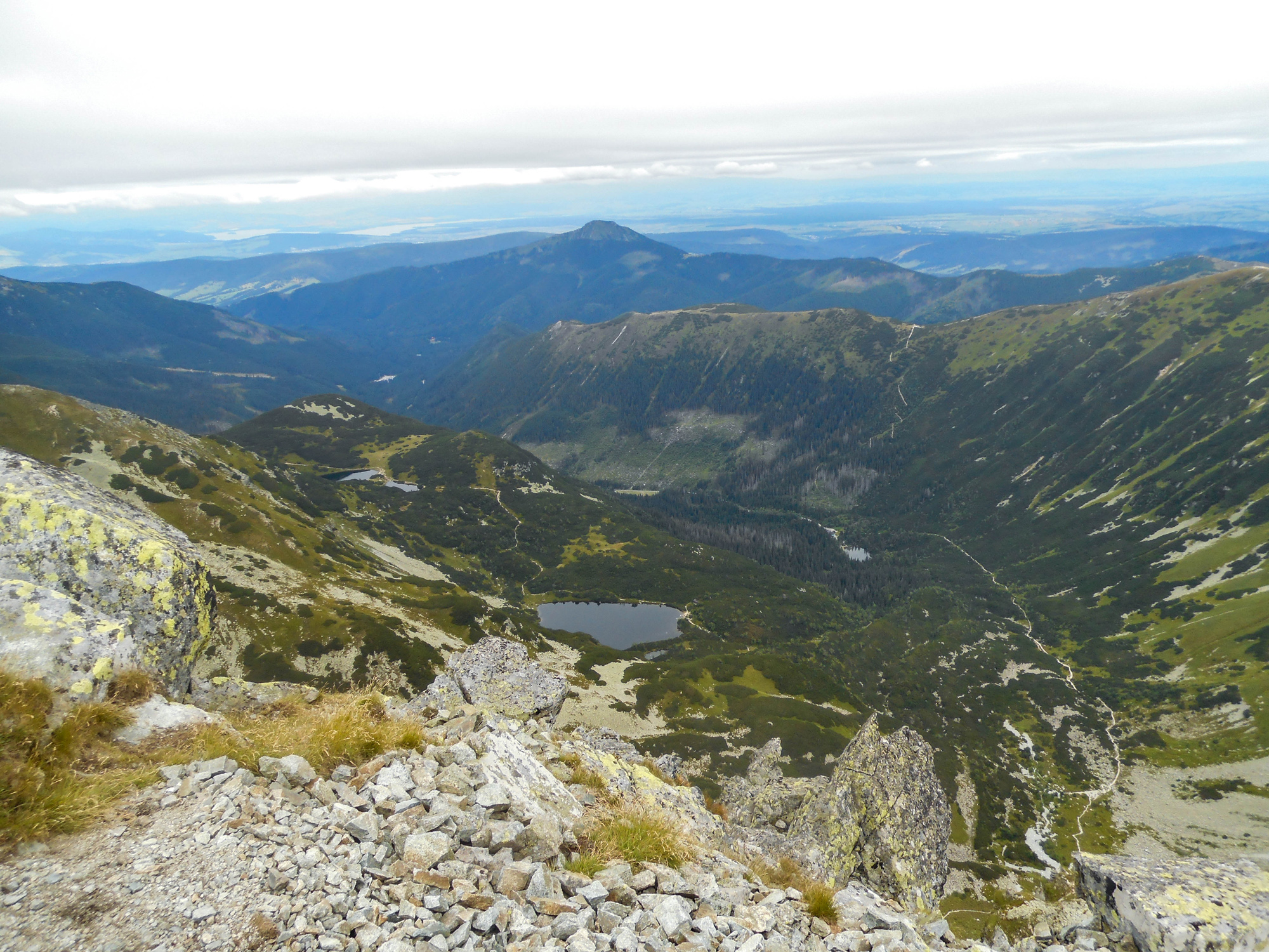 Roháčska dolina, pohľad z Plačlivého