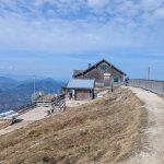 Photo 14: Gaststätte Himmelspforte hut with an observation deck on the Schafberg summit