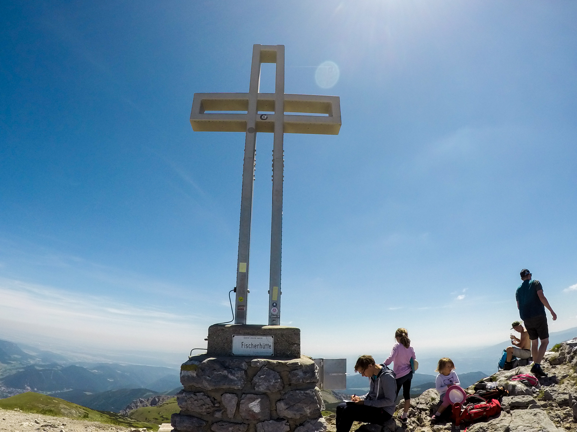 Klosterwappen, vrchol vo výške 2076 m