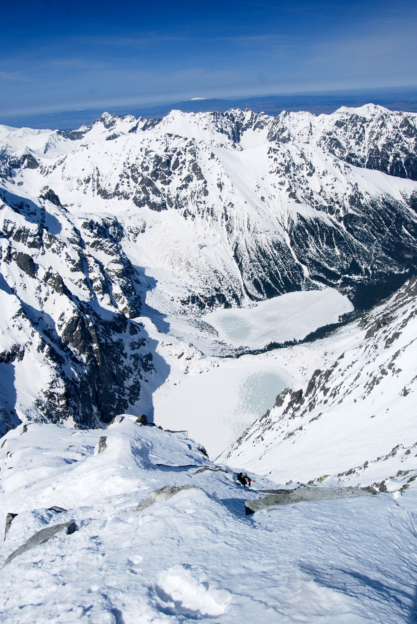 Dolina Rybiego potoka. Plesá Czarny Staw pod Rysami a Morskie oko