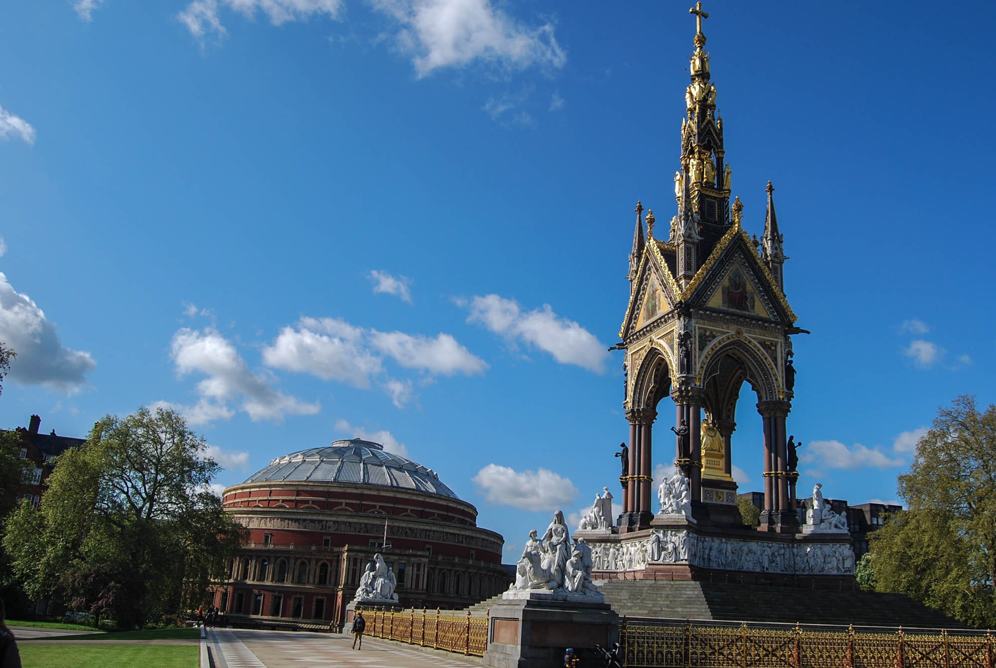 Albert Memorial a Royal Albert Hall