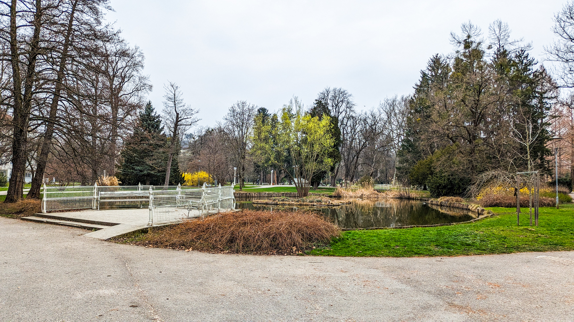 Mariborský mestský park.