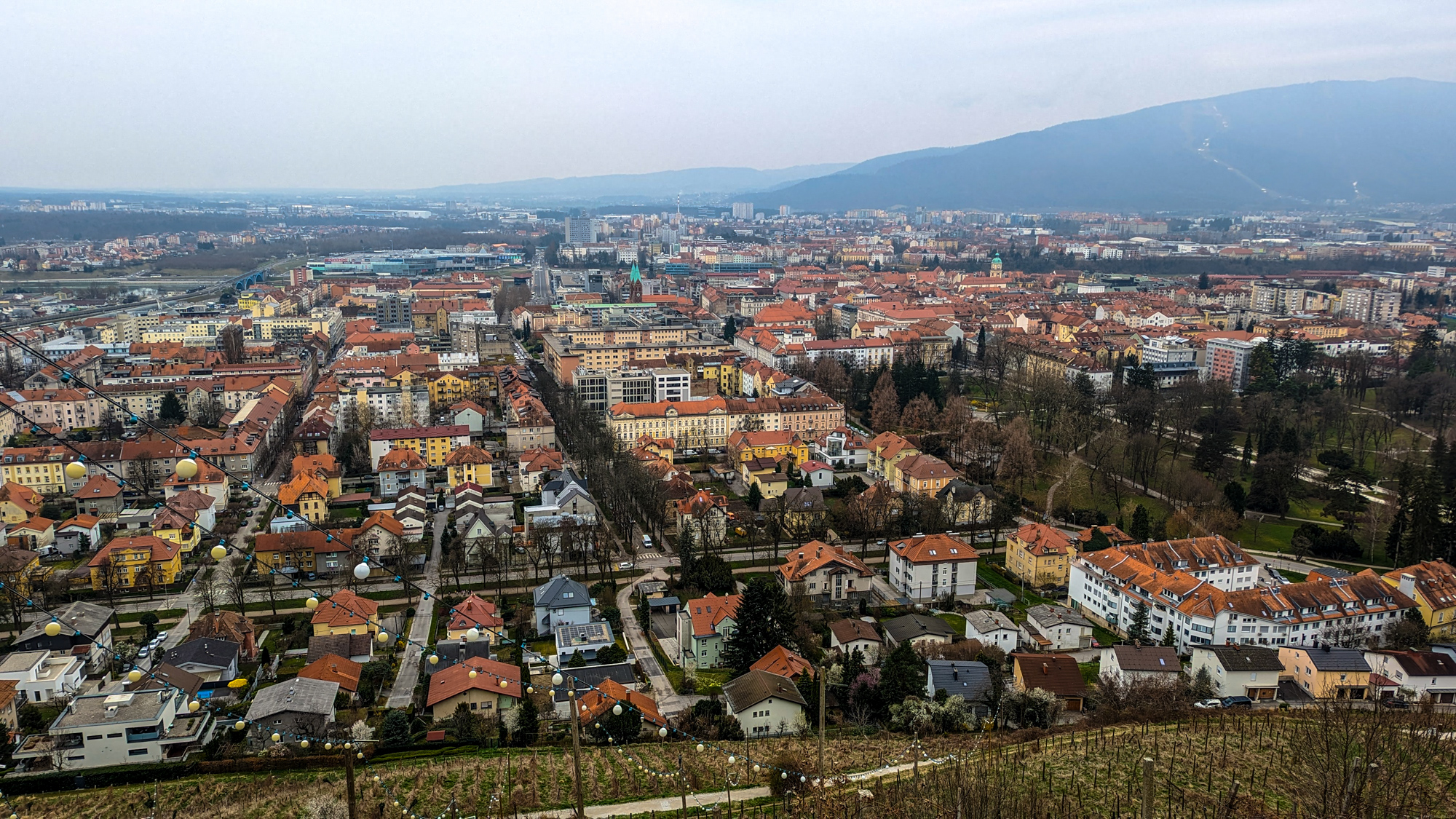 Centrum Mariboru zhora.