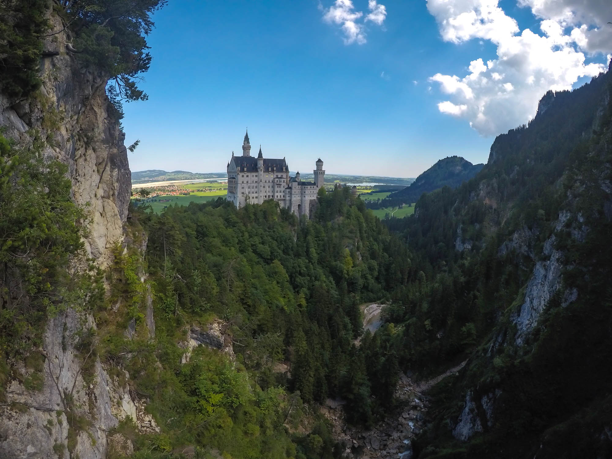 Neuschwanstein a okolie