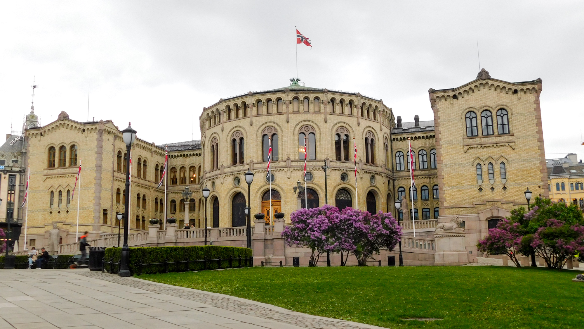 Stortinget, budova Parlamentu