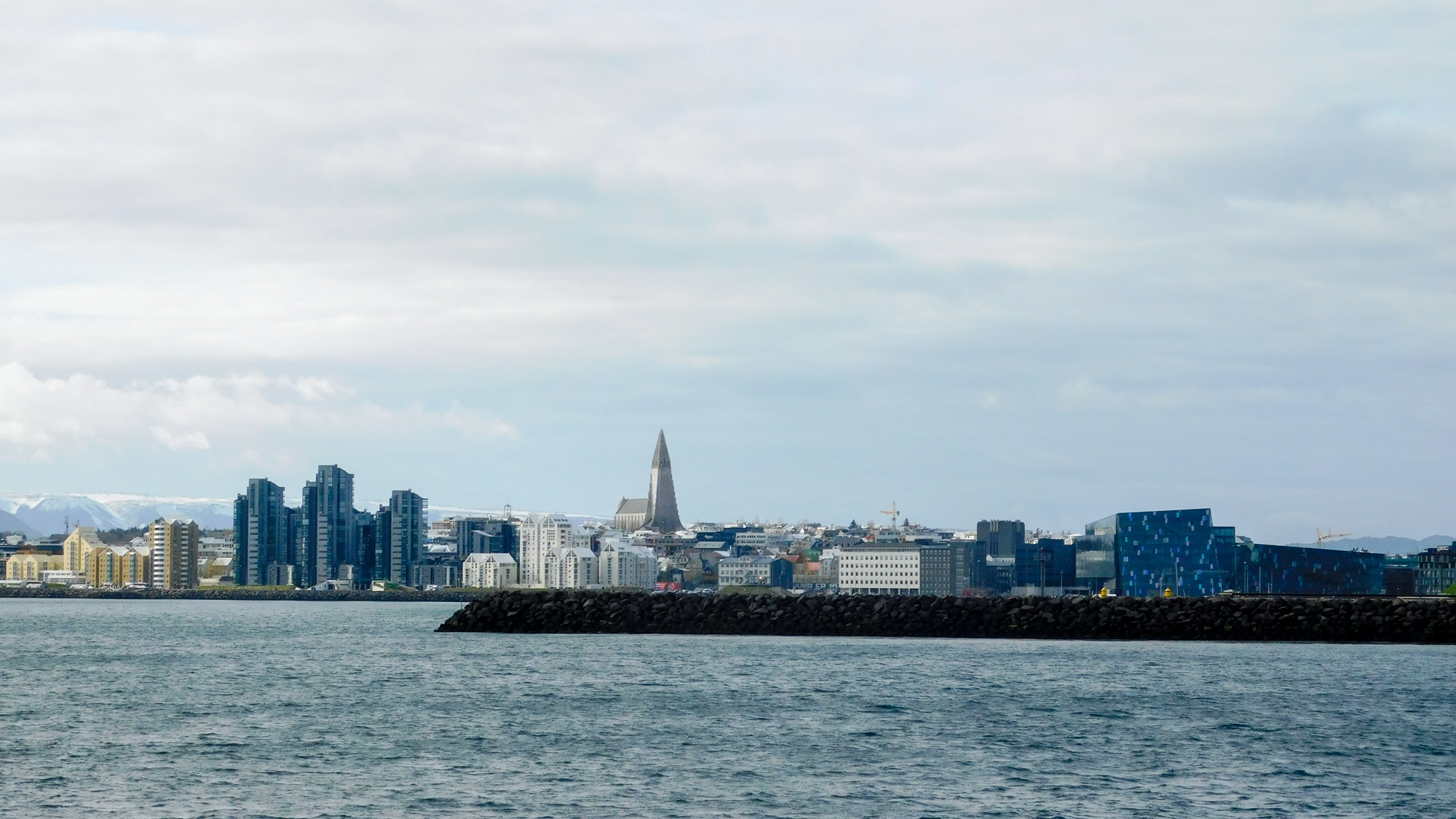 Reykjavík, panoráma mesta.