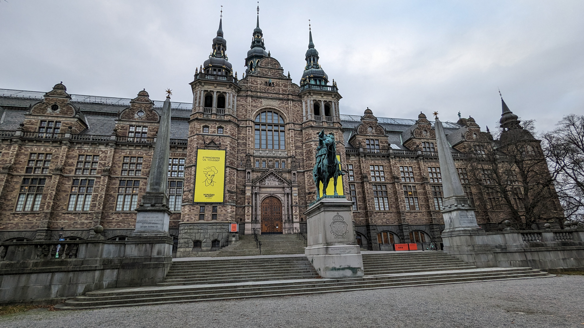 Budova Nordiska museet, severské múzeum venované švédskej histórii a etnografii.