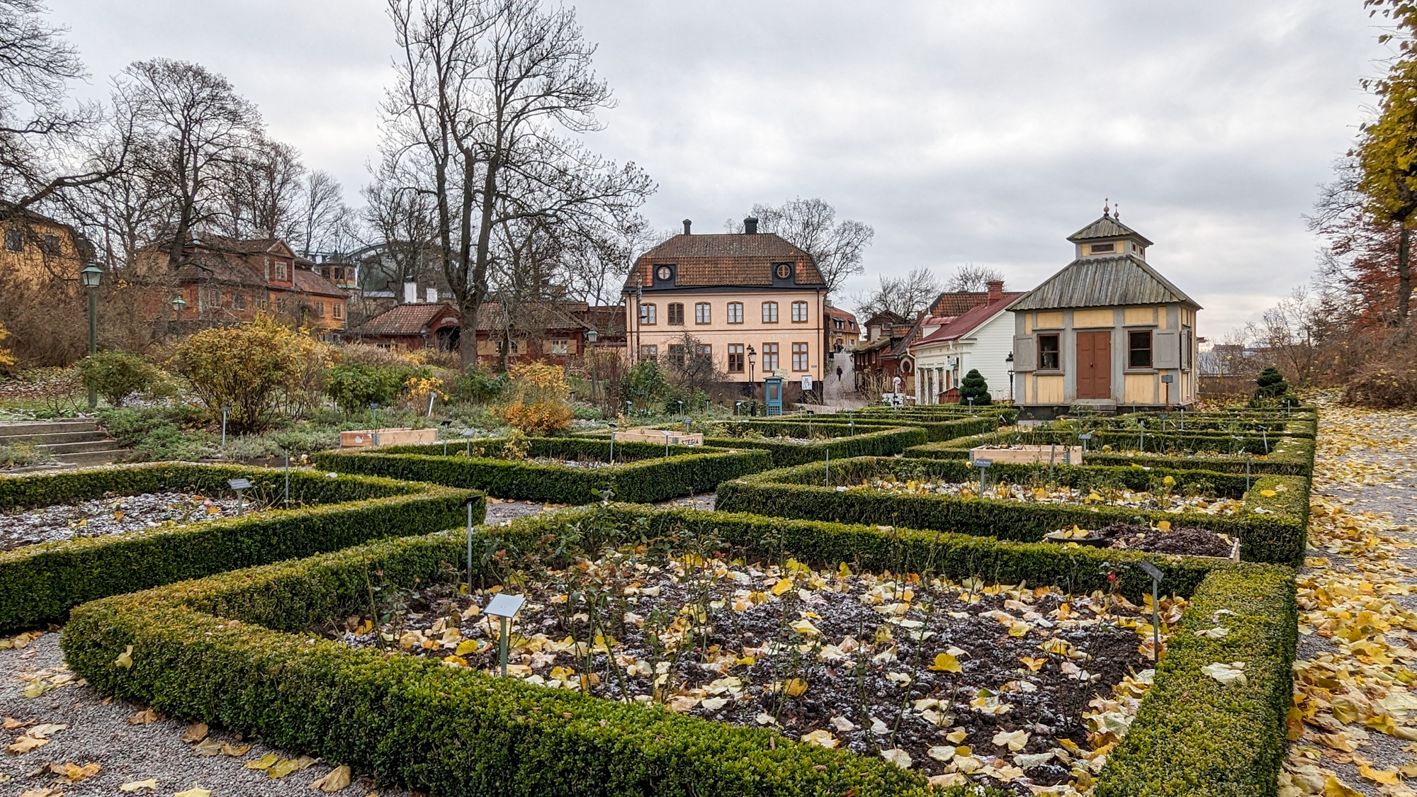 Skanzen švédskej histórie na ostrove Djurgården.