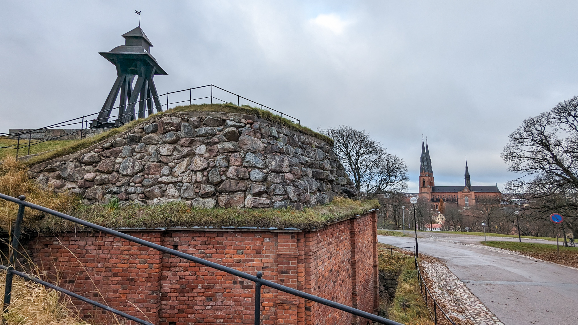 Zvonica Gunilla na hrade Uppsala Slott.